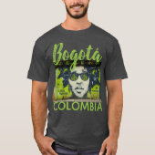 Bogotá Colombia, straatgraffitti, mannen T-shirt (Voorkant)