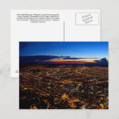 Bogotá Colombia Travel Post Kaart (Voorkant / Achterkant)