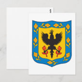 Bogota Colombia wapenstilstand Briefkaart (Voorkant / Achterkant)
