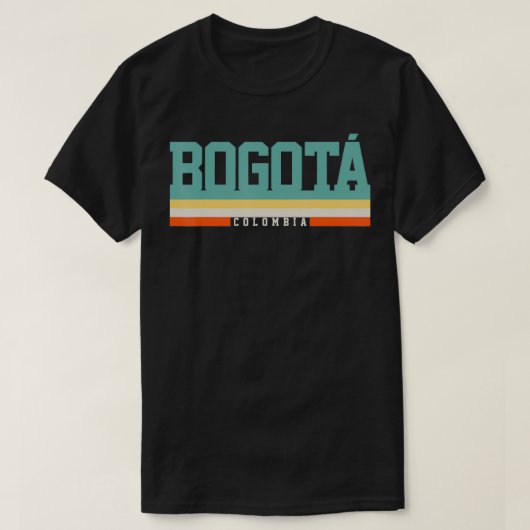 Bogota Columbia T-shirt (Design voorkant)