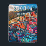 Bogota: De vibrerende hoofdstad van Colombia Magneet<br><div class="desc">Bogota is de hoofdstad van Colombia en een van de meest dynamische steden van Zuid-Amerika. Deze levendige stad ligt in de Andes-bergen en biedt een spectaculaire natuurlijke omgeving en een prachtig uitzicht over de stad. Bogota is ook een belangrijk cultureel centrum voor Colombia, met vele musea, kunstgaleries, theaters en culturele...</div>