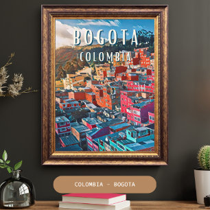 Bogota: De vibrerende hoofdstad van Colombia Poster