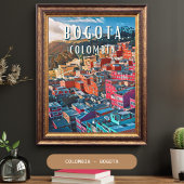 Bogota: De vibrerende hoofdstad van Colombia Poster