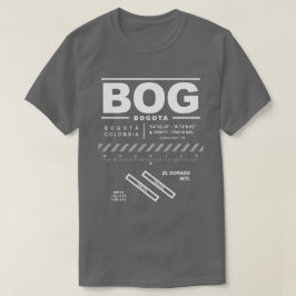Bogota El Dorado International Airport BOG T-shirt