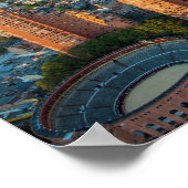 Bogota en het Andes-gebergte Poster (Hoek)