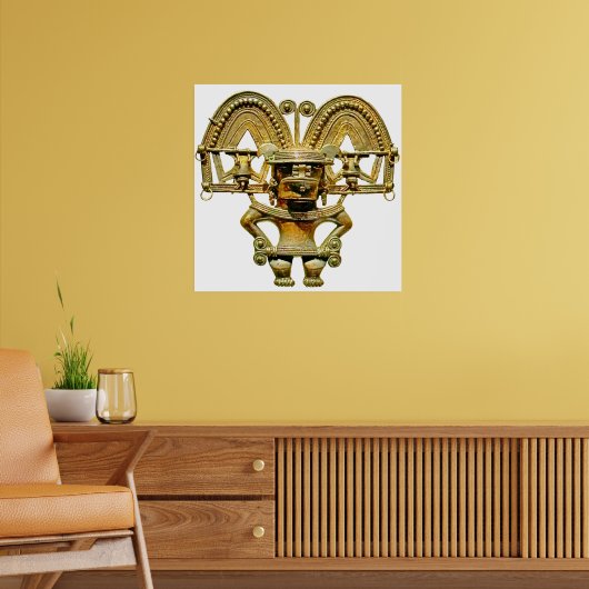 Bogotá Goud Poster (Woonkamer 2)