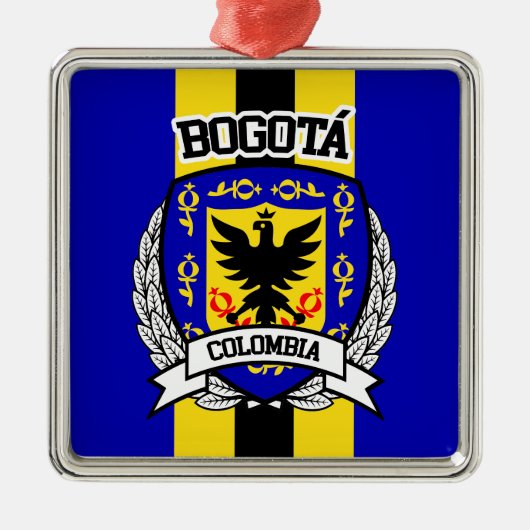 Bogotá Metalen Ornament (Voorkant)