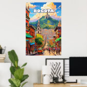 Bogotá, pearl of the Andes Poster (Thuiskantoor)