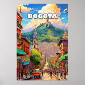 Bogotá, pearl of the Andes Poster (Voorkant)