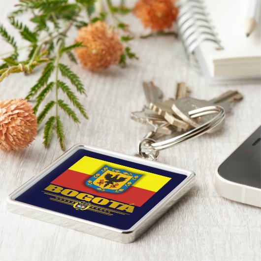 "Bogota Pride" Sleutelhanger (Zijkant)