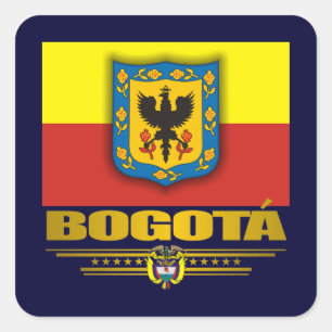 "Bogota Pride" Vierkante Sticker