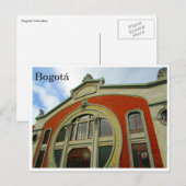 bogotá ronde briefkaart (Voorkant / Achterkant)