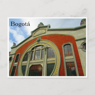 bogotá ronde briefkaart