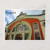 bogotá ronde briefkaart (Voorkant)