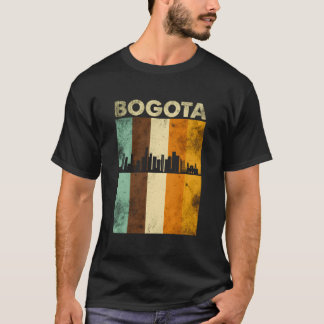 Bogota Skyline Colombia Colombiaans Zuid-Amerika F T-shirt