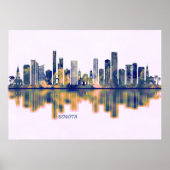 Bogota Skyline Poster (Voorkant)