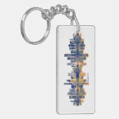 Bogota Skyline Sleutelhanger (Voorkant Links)