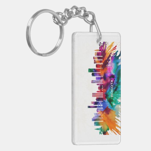 Bogota Skyline Sleutelhanger (Voorkant Links)