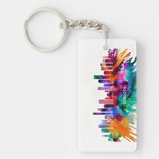 Bogota Skyline Sleutelhanger (Voorkant)