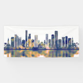 Bogota Skyline Spandoek (Horizontaal)