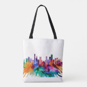 Bogota Skyline Tote Bag (Achterkant)