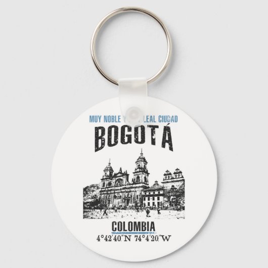 Bogotá Sleutelhanger (Voorkant)