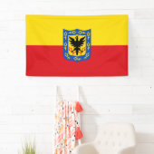 Bogota stadsvlag Colombia symbool Spandoek (Insitu)