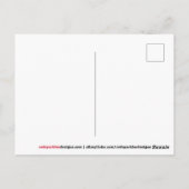 Bogotá Straatkunst  Briefkaart (Achterkant)