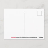 Bogotá Straatscènes  Briefkaart (Achterkant)