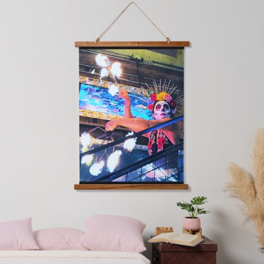 Bogotá Vuurdanser Hangend Wandkleed (Slaapkamer)