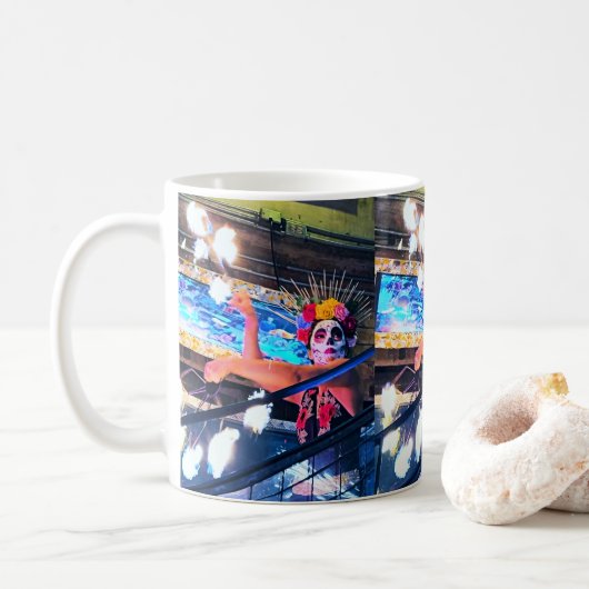 Bogotá Vuurdanser Koffiemok (Met donut)