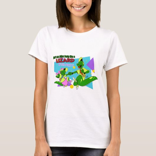 BOGP Lizard AP: T-shirt van de Prestaties van vrou (Voorkant)