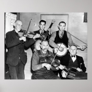 Bogtrotters Band, 1937 Poster