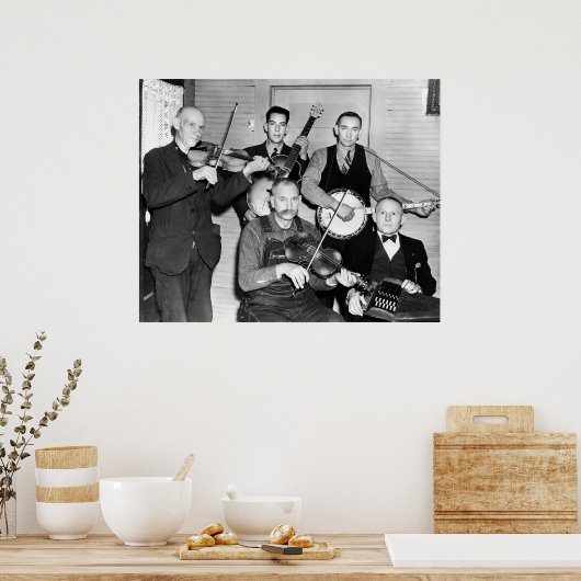 Bogtrotters Band, 1937 Poster (Keuken)