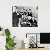 Bogtrotters Band, 1937 Poster (Thuiskantoor)