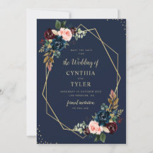 bogundy en blauw van de marine , behalve de datum