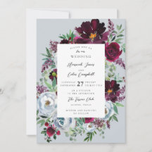 Bogundy Silver Grey Rozen Botanisch