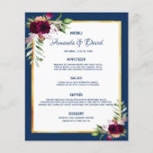 Bogundy van de bruinblauw van de marine (Voorkant)