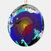 Bogus Basin Idaho Keramisch Ornament (Links)