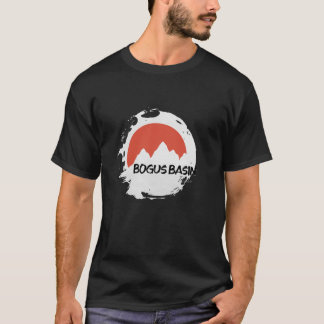 Bogus Basin Mountains Idaho Hiking Outdoor Retro T-shirt