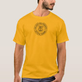 Bogus University Round Seal Logo T-shirt (Voorkant)