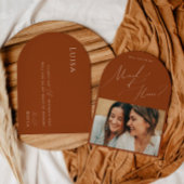 Boh Desert Rust Photo Maid of Honor Arch Kaart