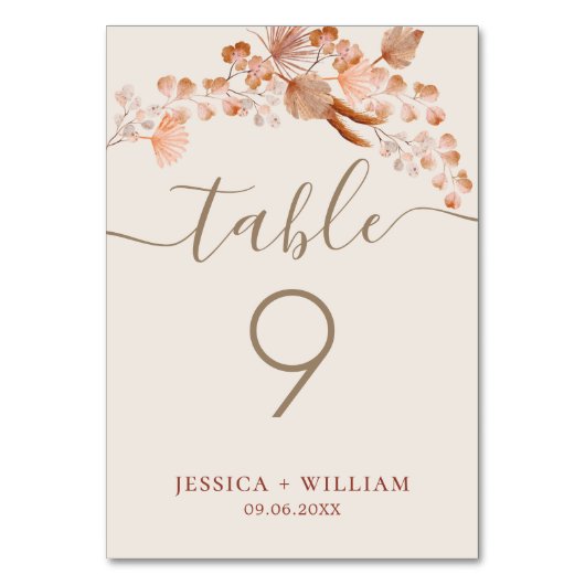 Bohaan met legant kalligrafiescript kaart (Achterkant)