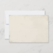 Boheamian Peacock Feather Elegant Blauwgroen bruil Bedankkaart (Achterkant)