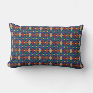Boheem abstract ornamentpatroon met vintage viool kussen