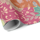 Boheem Boeiend Patchwork Patroon Cadeaupapier (Rol Hoek)