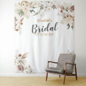 Boheem bruiloftsfeest achtergrond banner wandkleed (In situ)