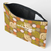 Boheem Bruin Groen Oranje Etui (Open)
