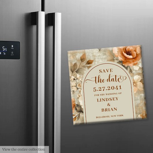 Boheem Chic Terra Cotta Beige Salie Bewaar de Datu Magneet