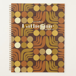 Boheem Donkerbruin Planner